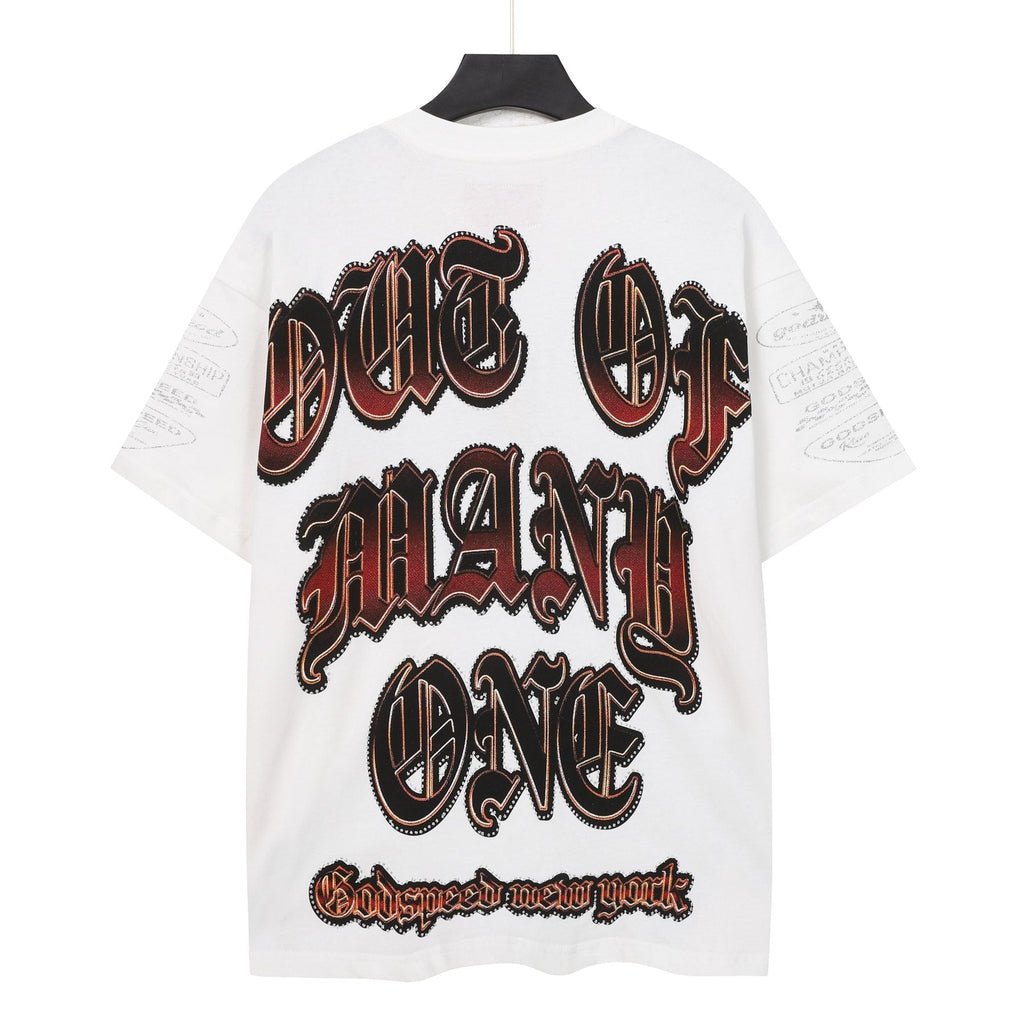 Godspeed Racing Skull Graphic T-Shirt ¡ª back