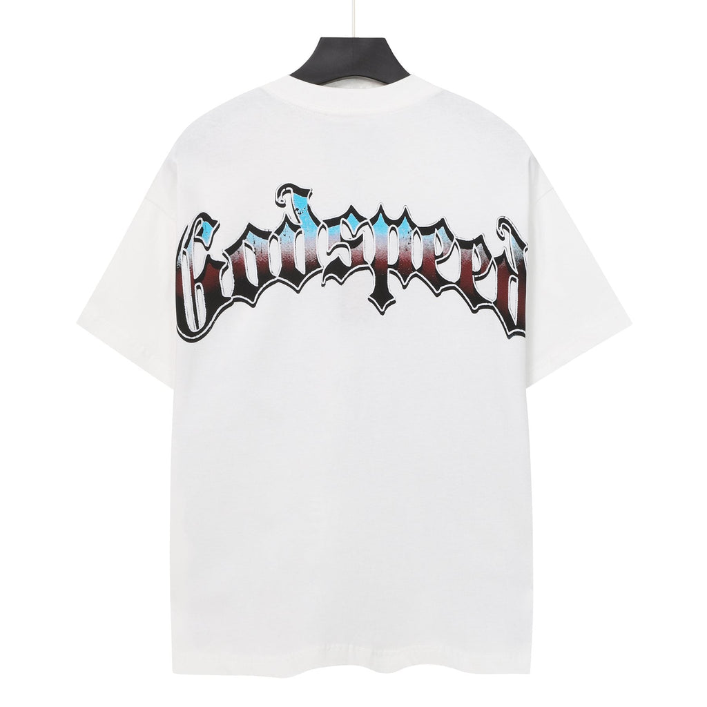 Godspeed Astronaut Floral Graphic T-Shirt ¡ª back