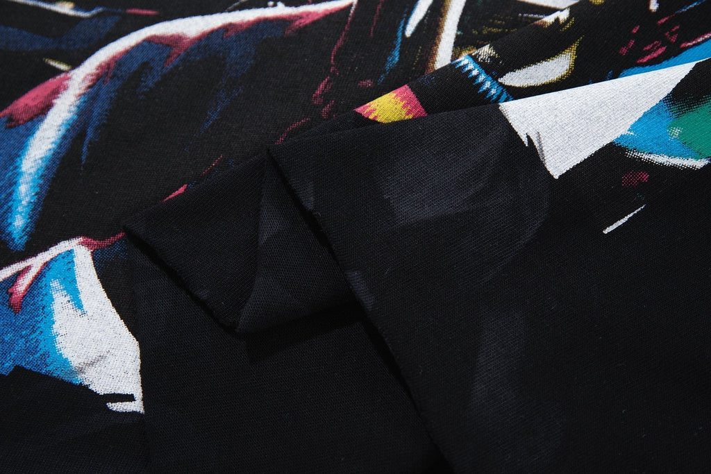 BKYS Revival Rich Death Rhinestone Graphic T-Shirt ¡ª detail