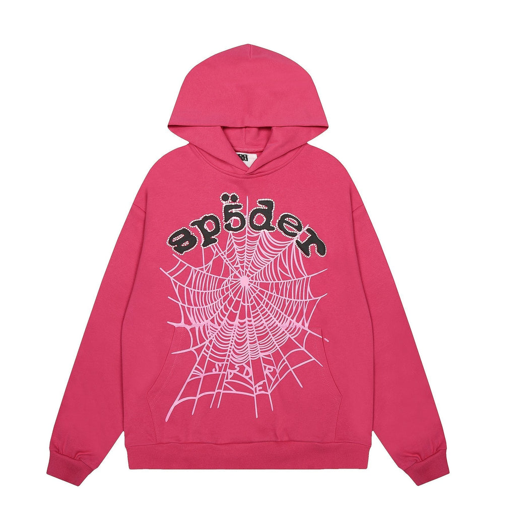 Sp5der Spiderweb Graphic Pullover Hoodie ¡ª hero