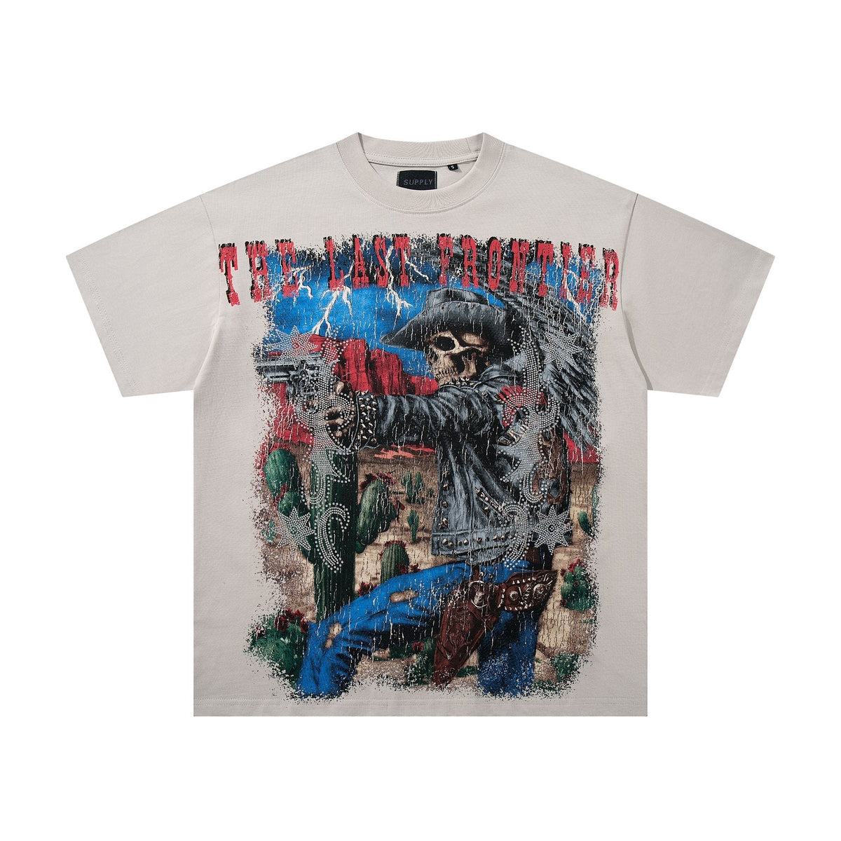 SUPPLY TEE Western Rider Graphic Short-Sleeve T-Shirt ¡ª hero