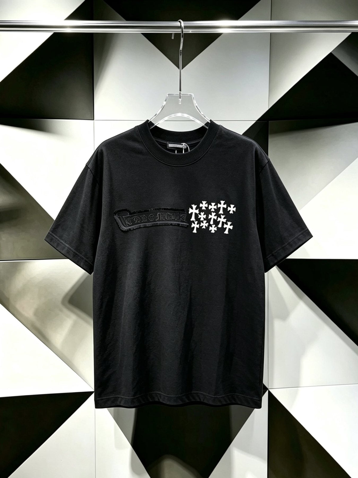 Chrome Hearts Clustered Cross Short-Sleeve T-Shirt ¡ª hero