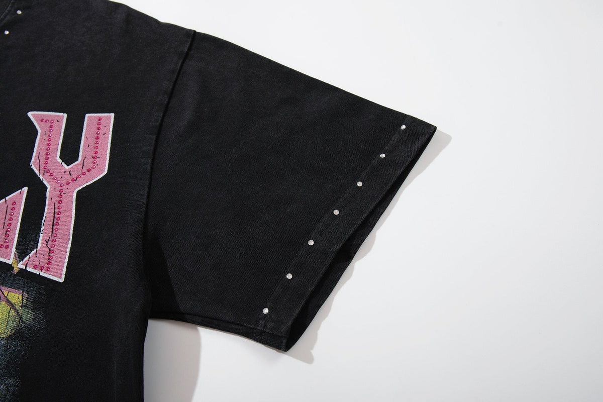 SUPPLY TEE Rebellion Astronaut Graphic T-Shirt ¡ª detail