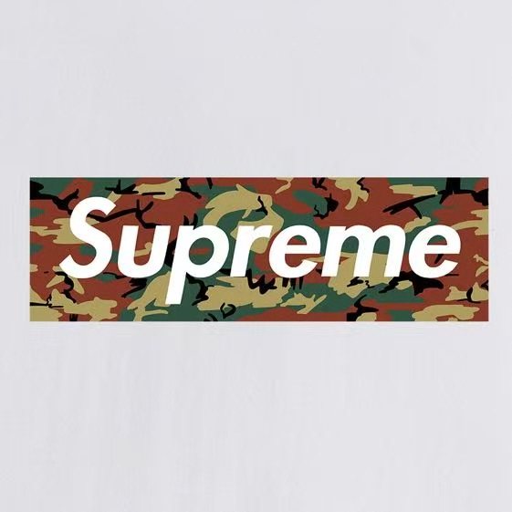 Supreme Camo Box Logo Graphic T-Shirt ¡ª detail