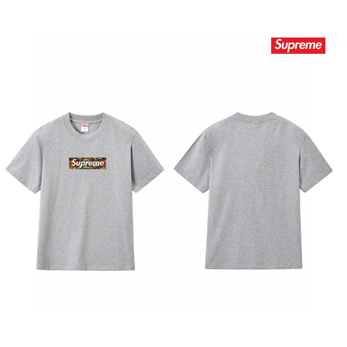 Supreme Camo Box Logo Graphic T-Shirt ¡ª back