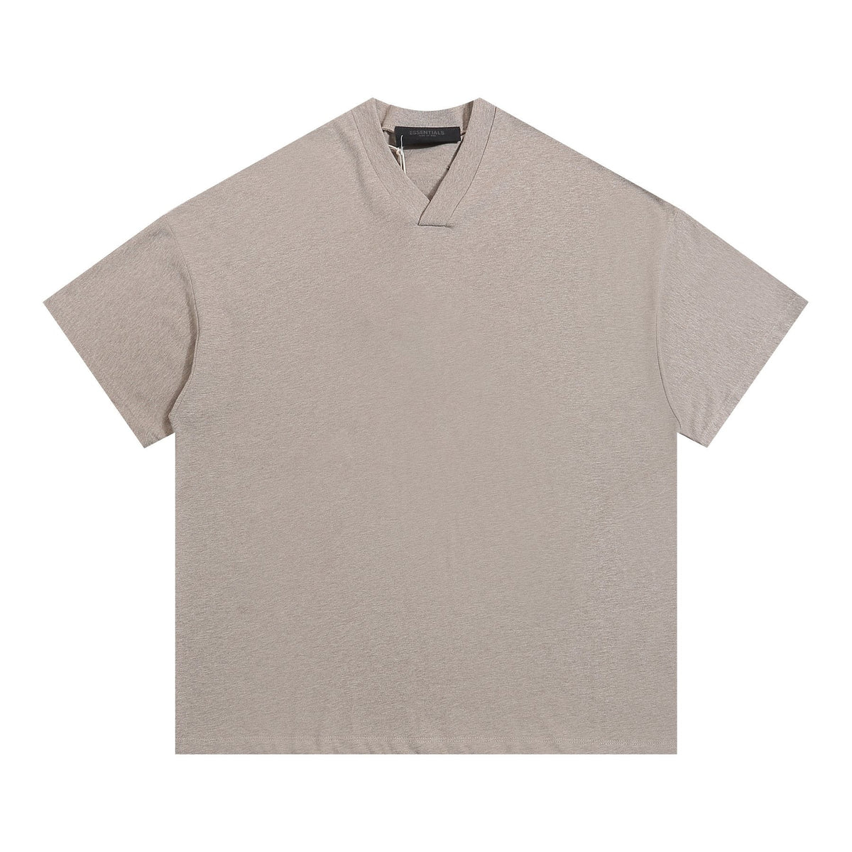 ESSENTIALS V-Notch Back Wordmark T-Shirt ¡ª front