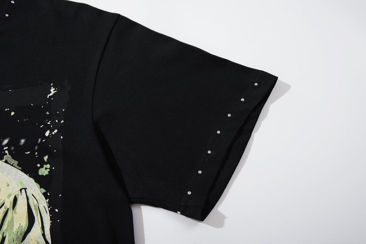 SUPPLY TEE Scientist Lab Studded Graphic T-Shirt ¡ª detail