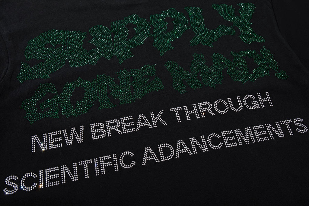 SUPPLY TEE Scientist Lab Studded Graphic T-Shirt ¡ª detail