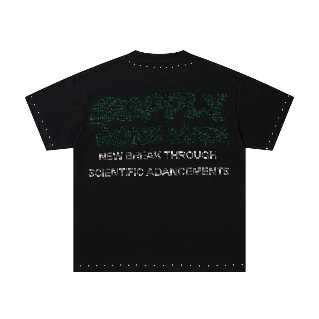 SUPPLY TEE Scientist Lab Studded Graphic T-Shirt ¡ª back
