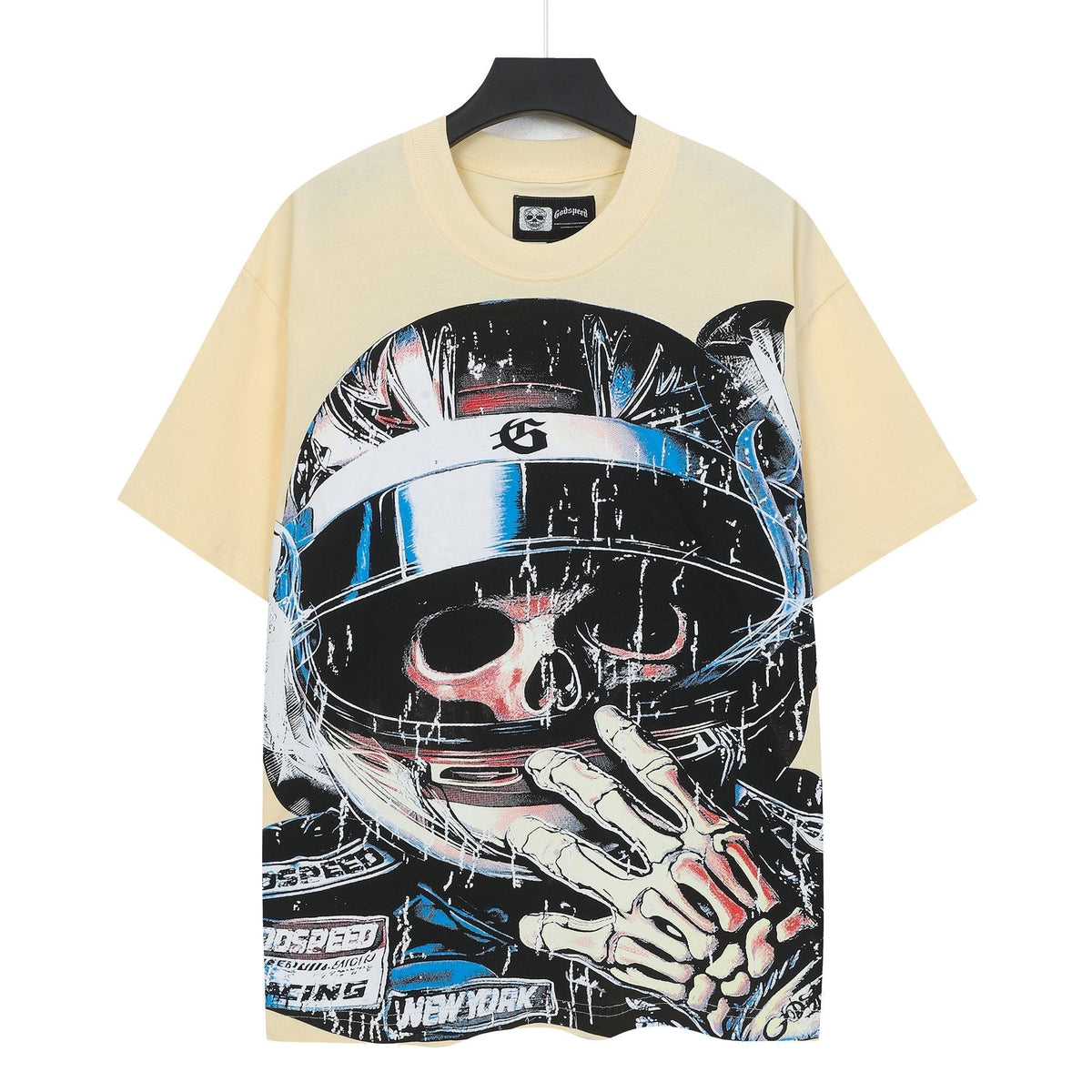 Godspeed Racing Skull Graphic T-Shirt ¡ª hero