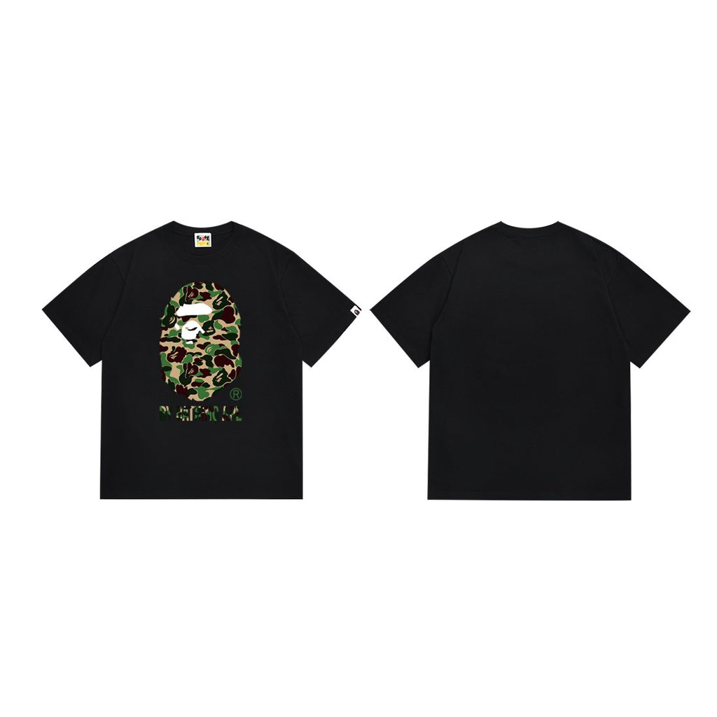 BAPE Camo Ape-Head Graphic Short-Sleeve T-Shirt ¡ª front