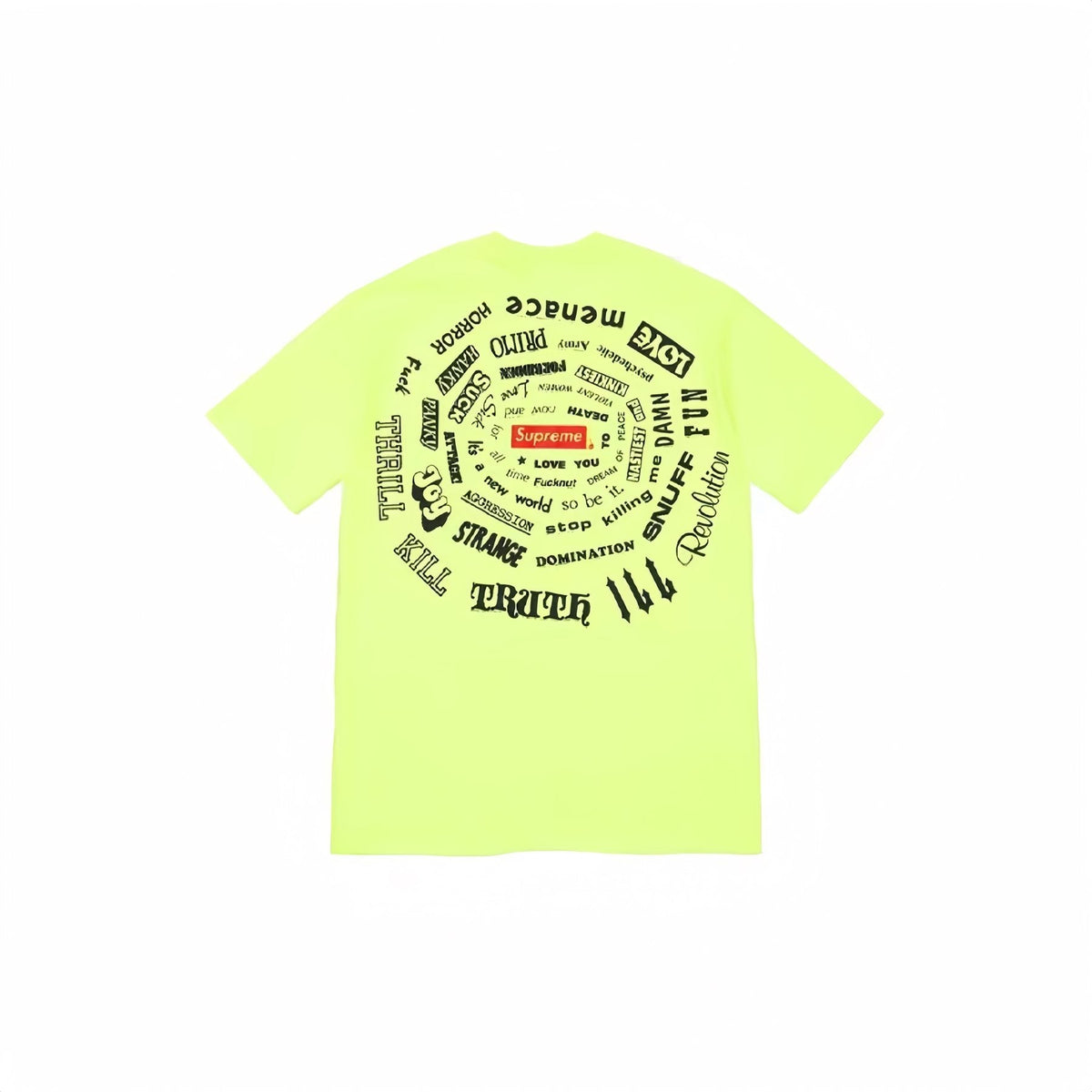 Supreme Spiral Graphic T-Shirt ¡ª back
