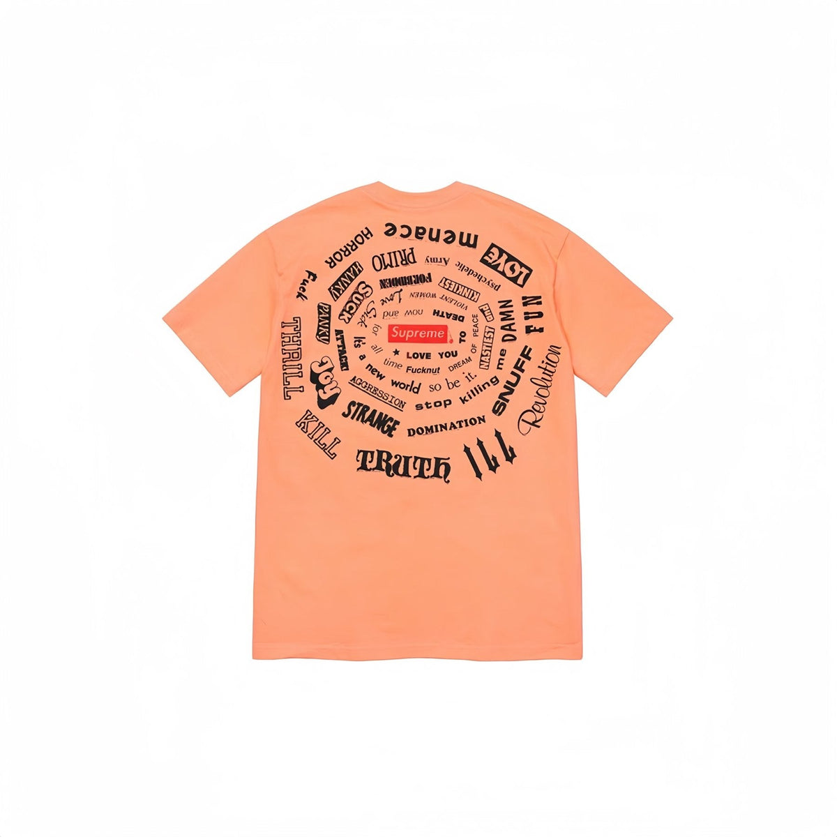 Supreme Spiral Graphic T-Shirt ¡ª back