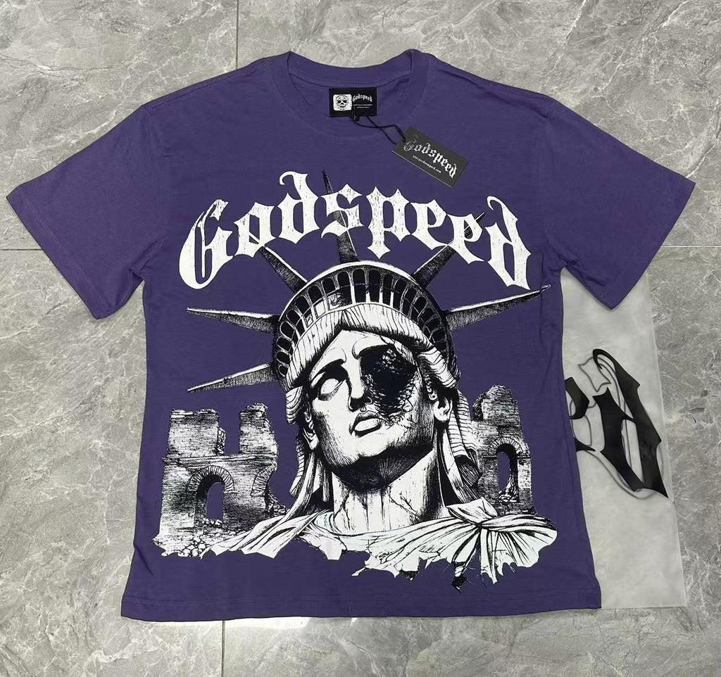 Godspeed Statue of Liberty Graphic T-Shirt ¡ª context