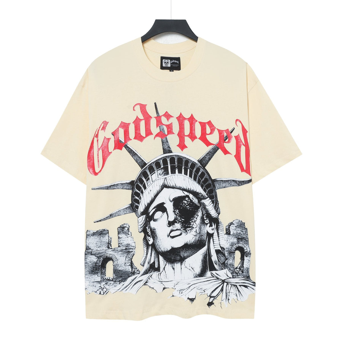 Godspeed Statue of Liberty Graphic T-Shirt ¡ª front
