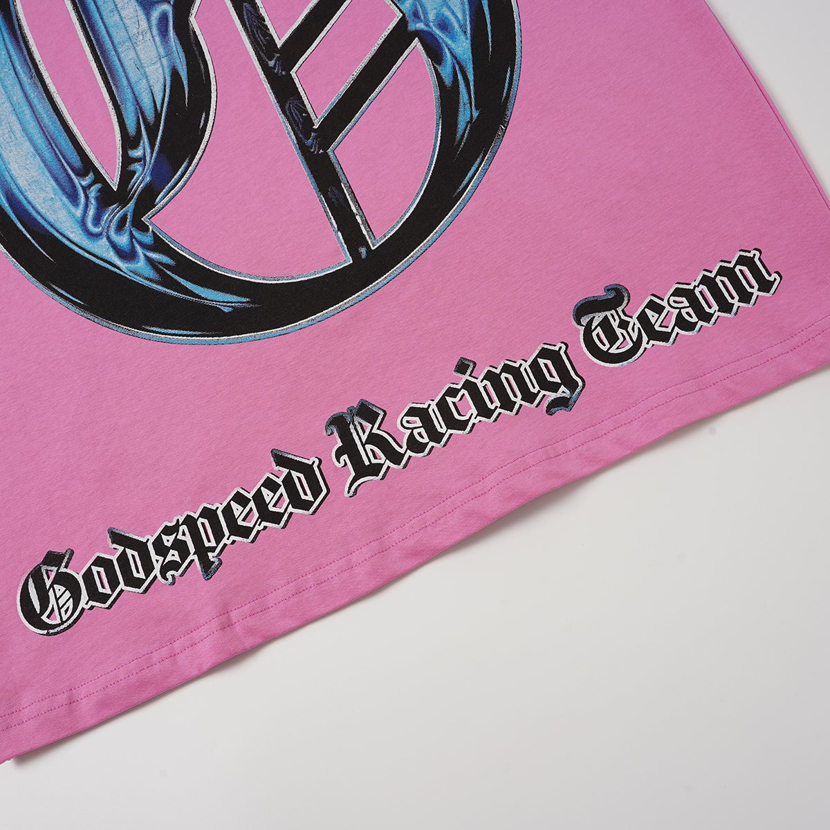 Godspeed Hooded Flag Portrait Graphic T-Shirt ¡ª detail