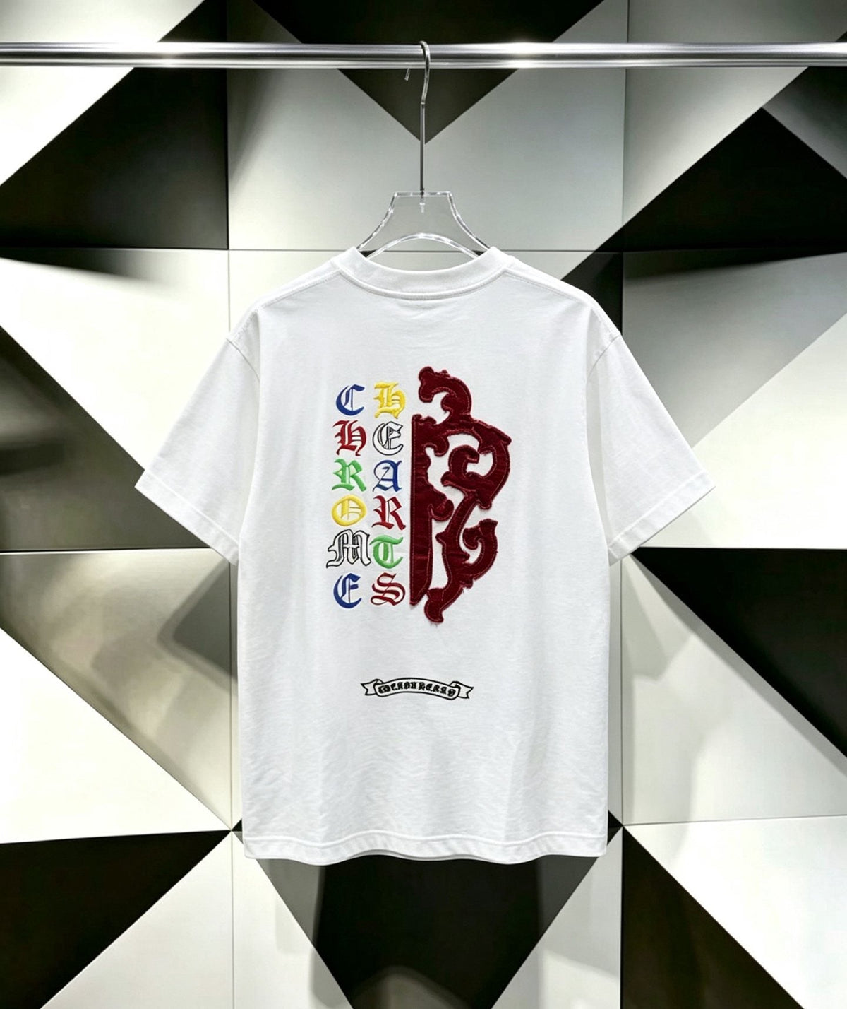 Chrome Hearts Multicolor Cross Graphic T-Shirt ¡ª hero