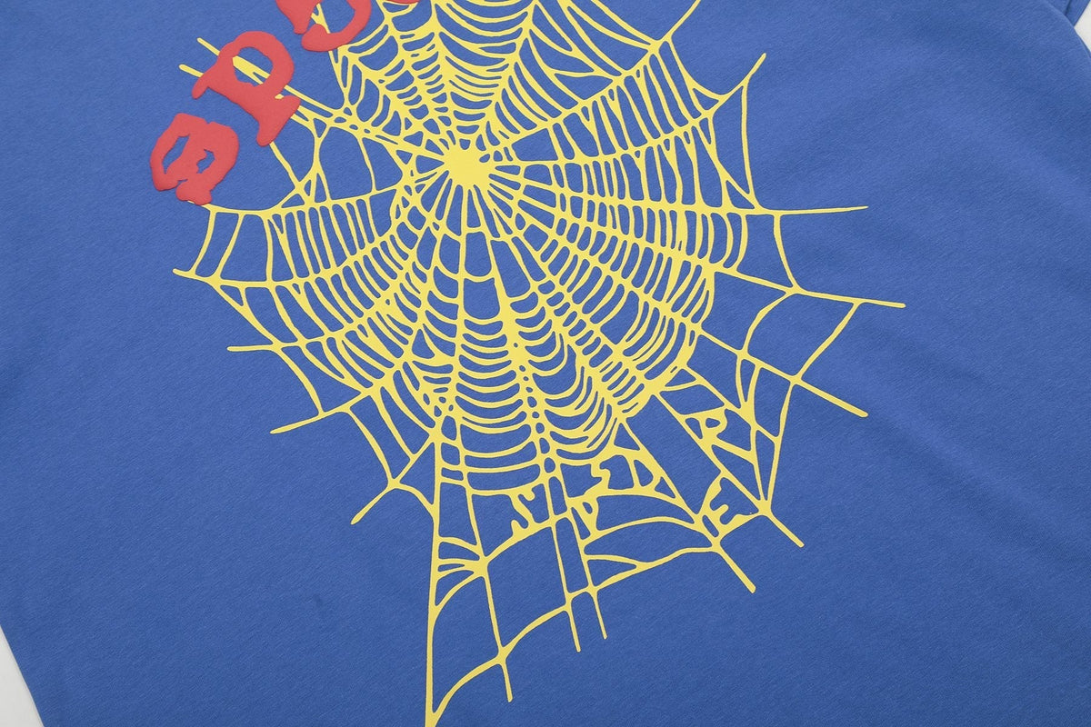 Sp5der Spiderweb Graphic T-Shirt ¡ª detail