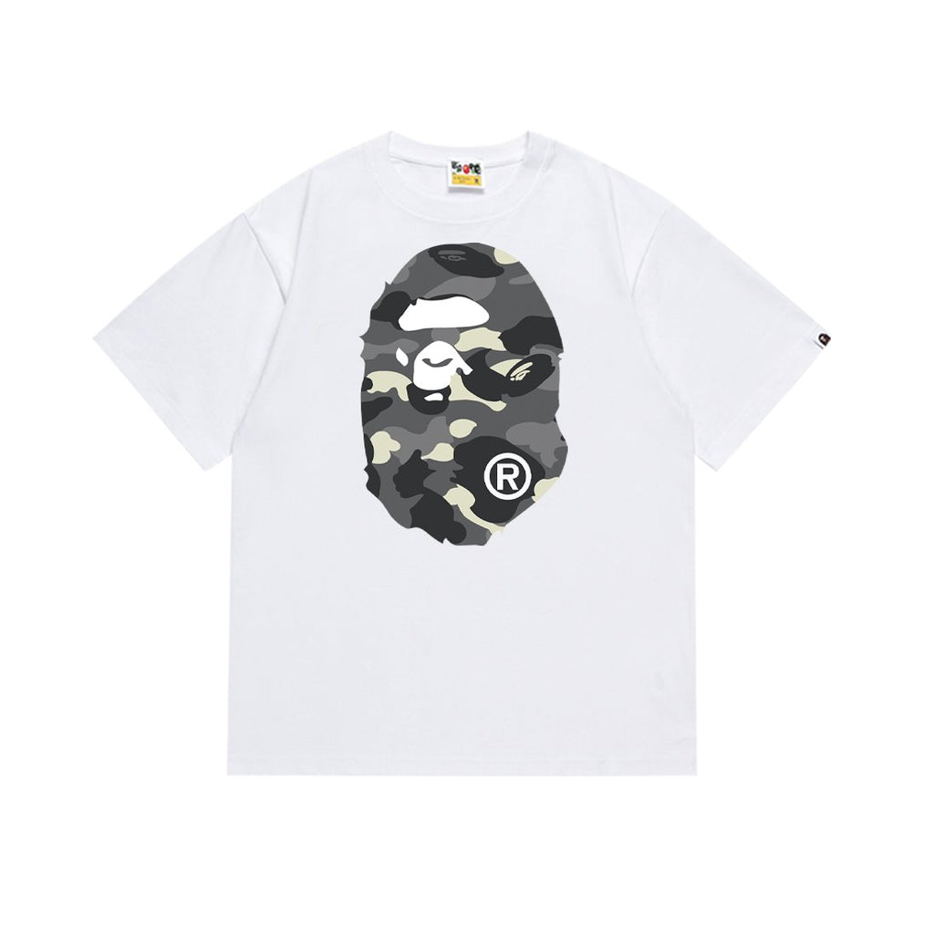 BAPE Camo Ape Face Graphic T-Shirt ¡ª front
