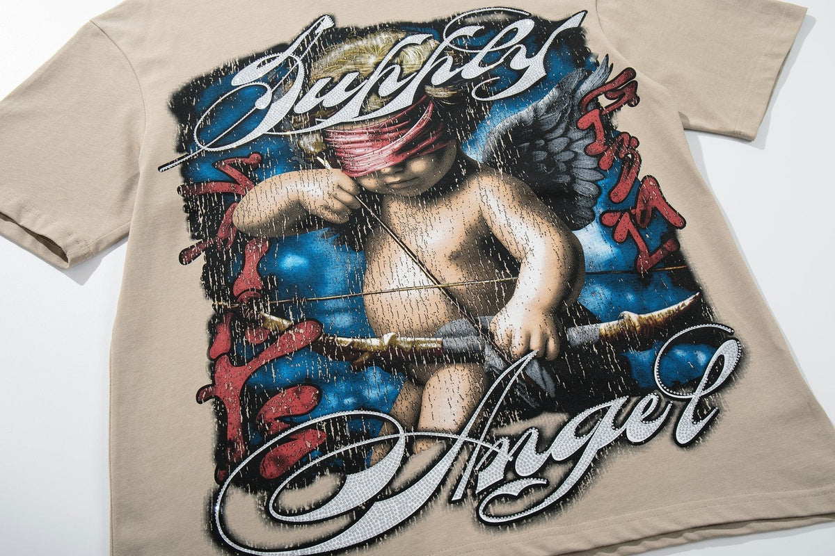 SUPPLY TEE Angel Graphic Short-Sleeve T-Shirt ¡ª front