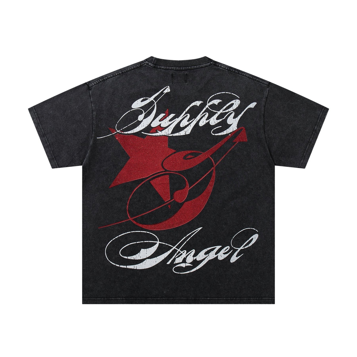 SUPPLY TEE Angel Graphic Short-Sleeve T-Shirt ¡ª back
