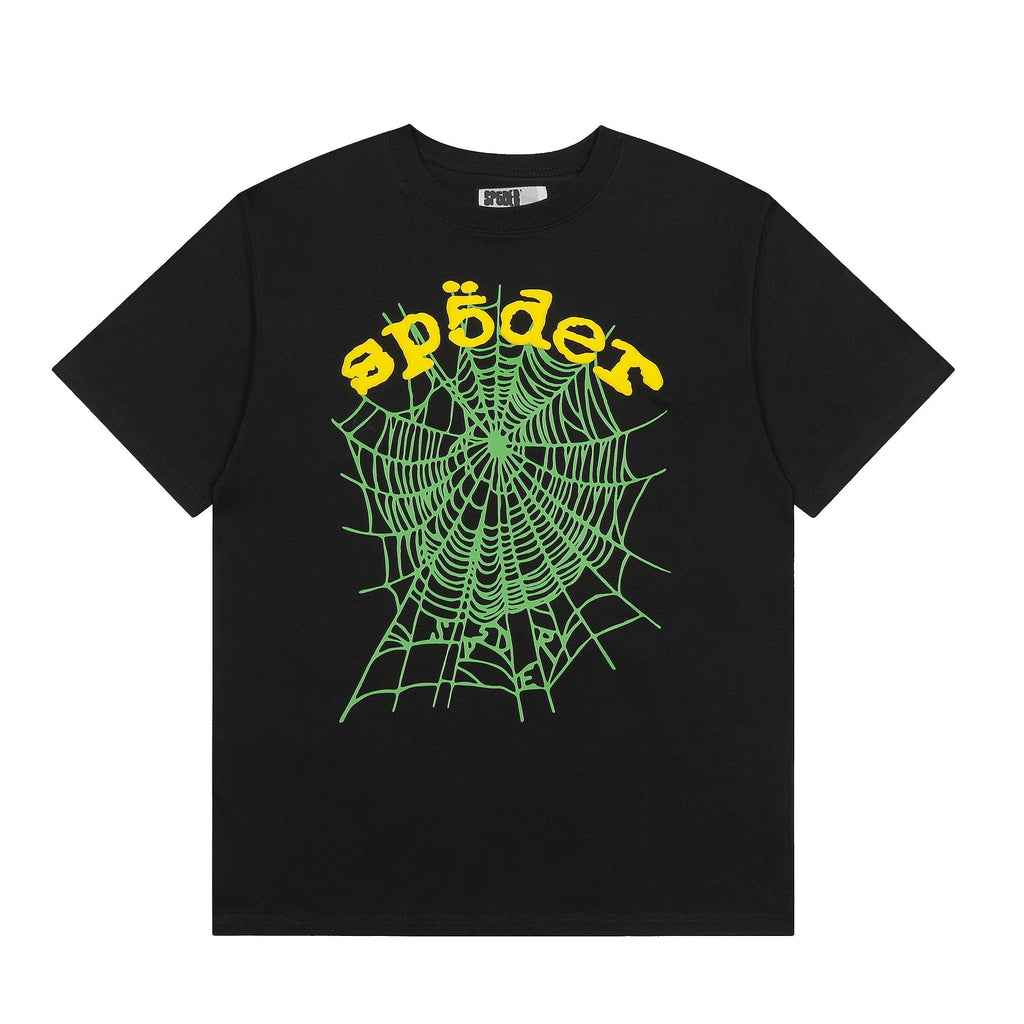 Sp5der Spiderweb Graphic Short-Sleeve T-Shirt ¡ª hero