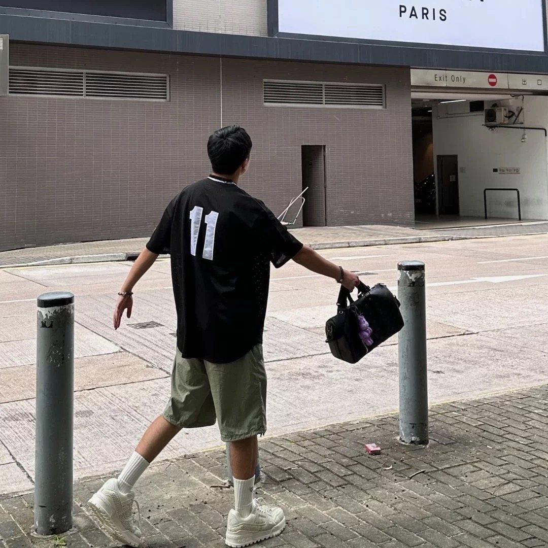 Supreme 11 Back Number Baseball T-Shirt ¡ª back