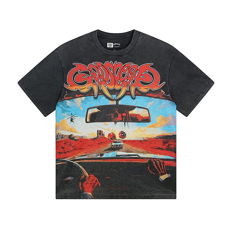 Godspeed Road Cockpit Graphic T-Shirt ¡ª hero