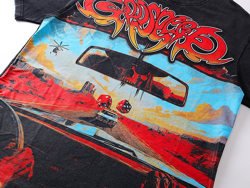 Godspeed Road Cockpit Graphic T-Shirt ¡ª detail