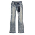 VALABASAS Rhinestone Triangle Jeans ¡ª hero