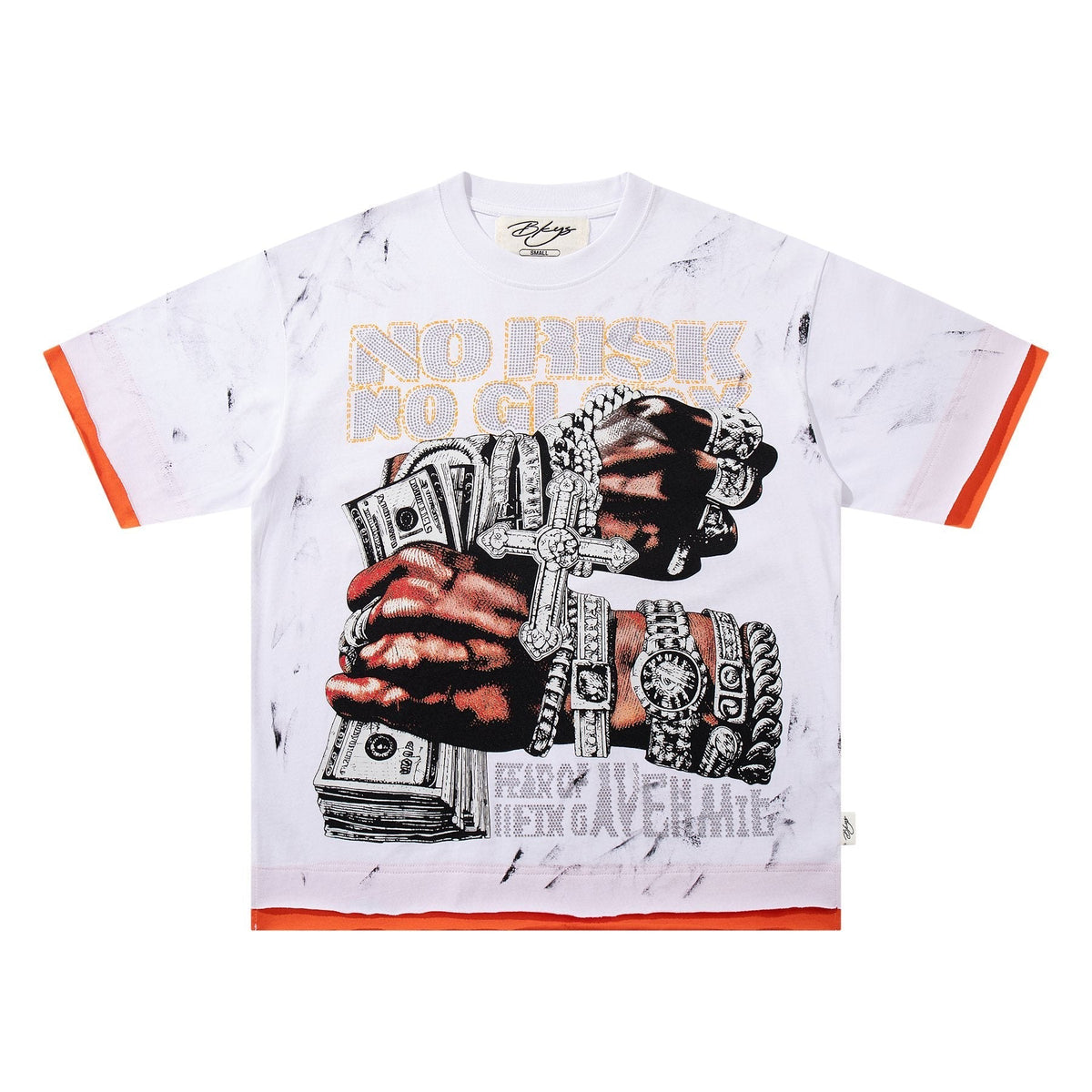 BKYS Revival No Risk No Glory Graphic T-Shirt ¡ª front