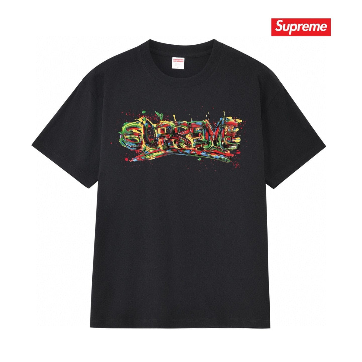 Supreme Graffiti Wordmark T-Shirt ¡ª front