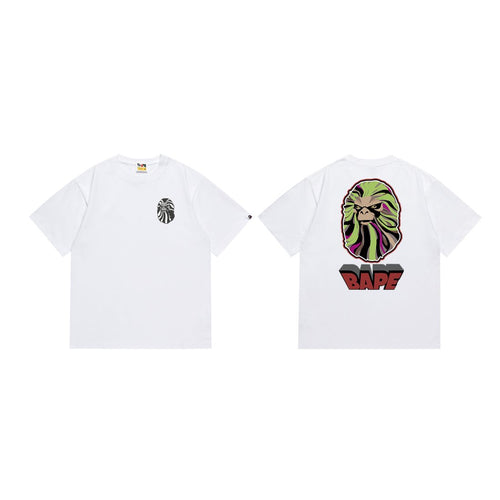 BAPE Animal-Head Back Graphic T-Shirt ¡ª front