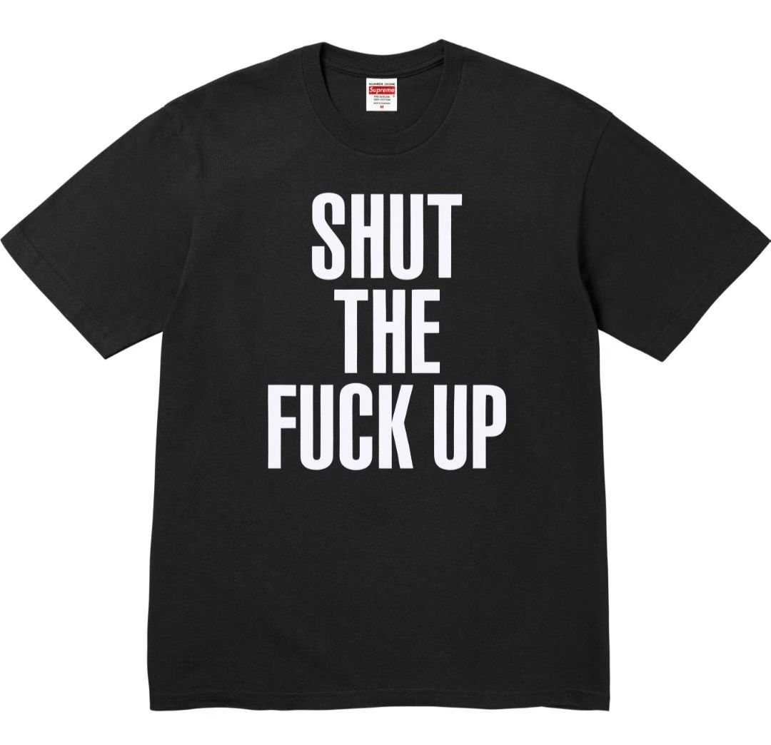 Supreme Shut The Fuck Up Graphic T-Shirt ¡ª hero