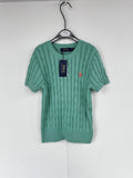 Test2-Ralph Lauren Women's Cable-Knit Short-Sleeve Top ¡ª hero