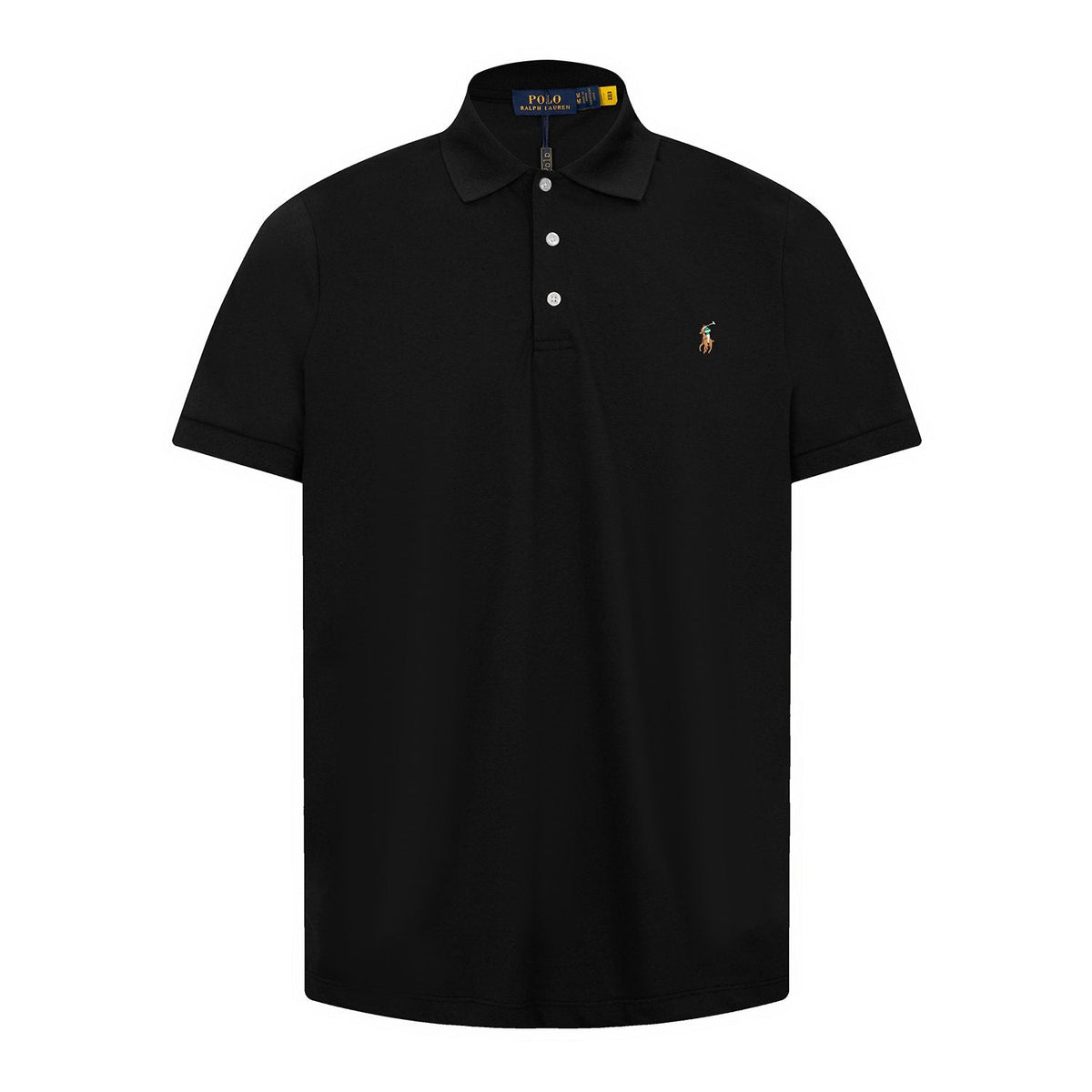 Test2-Ralph Lauren Three-Button Short-Sleeve Polo Shirt ¡ª front