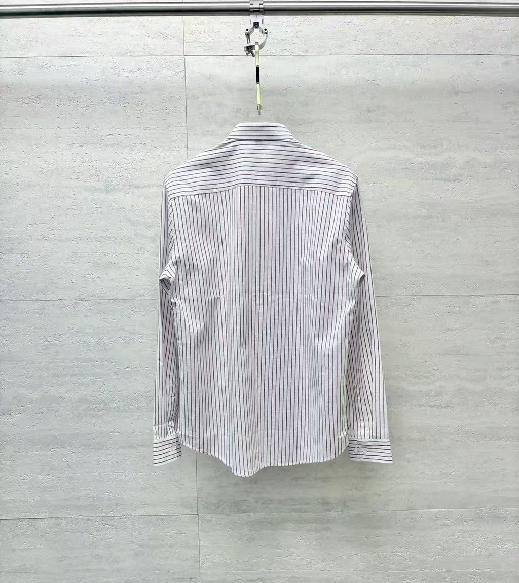 Test2-Ralph Lauren Striped Embroidered Long-Sleeve Button-Up Shirt ¡ª back