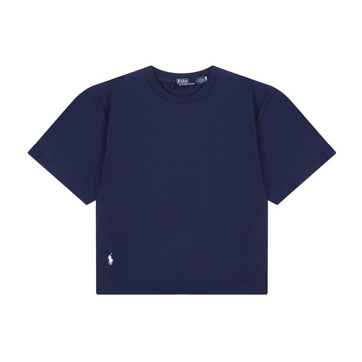 Test2-Ralph Lauren Women's Oversized Drop-Shoulder Pony Embroidered T-Shirt ¡ª front