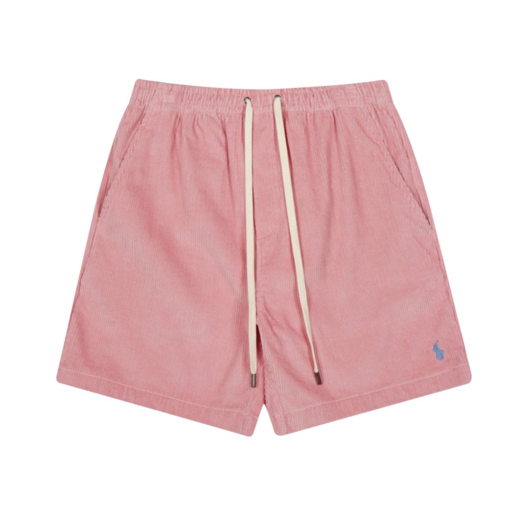 Test2-Ralph Lauren Cotton Corduroy Drawstring Shorts ¡ª front