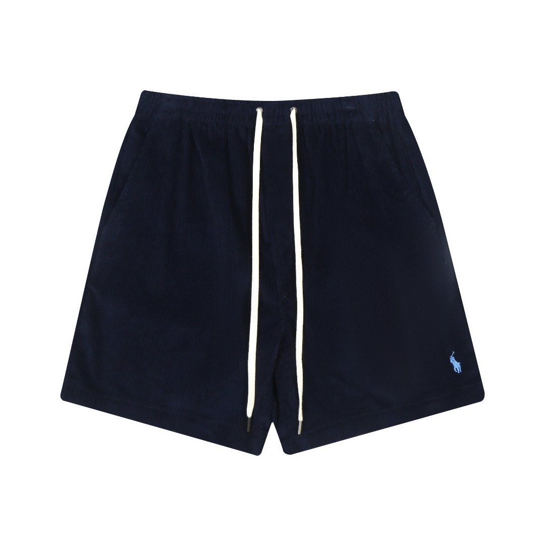 Test2-Ralph Lauren Cotton Corduroy Drawstring Shorts ¡ª front