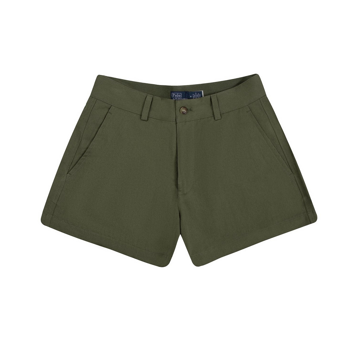 Test2-Ralph Lauren Women's Cotton Twill A-Line Tailored Shorts ¡ª front