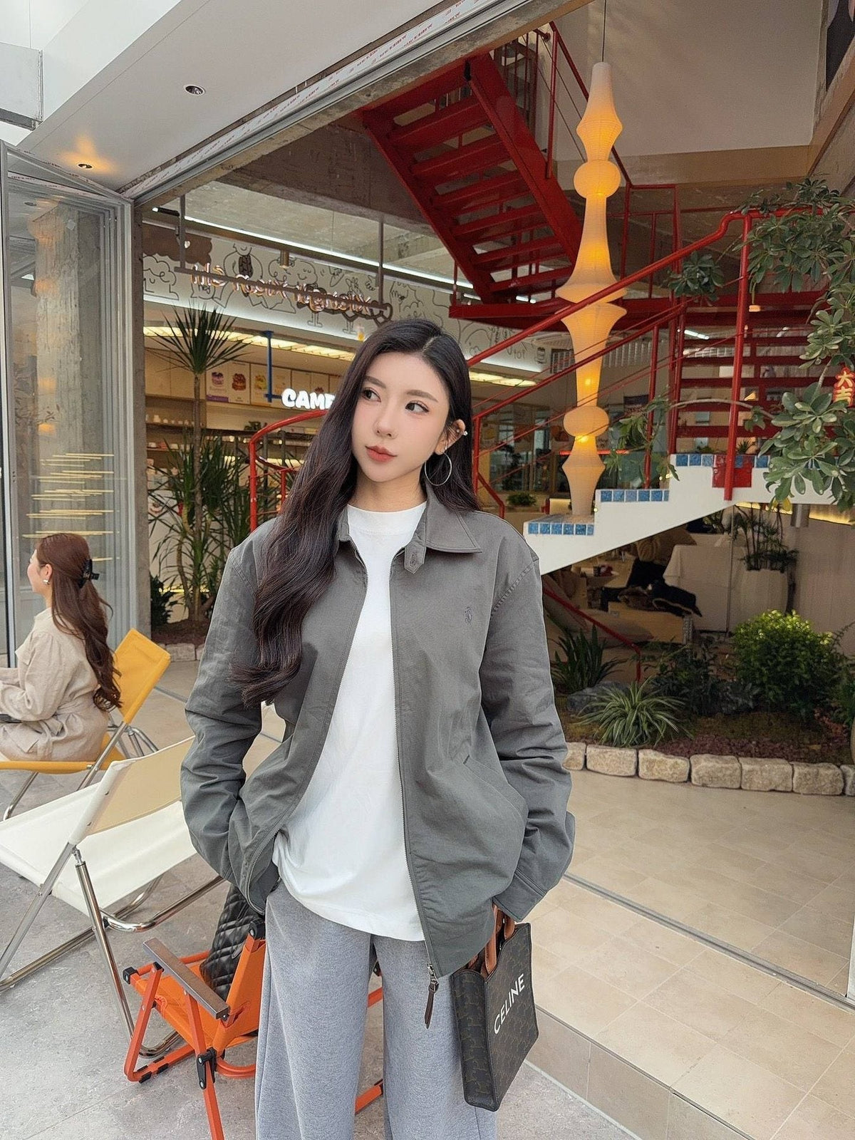 Test2-Ralph Lauren Embroidered Pony Zip-Up Jacket ¡ª front