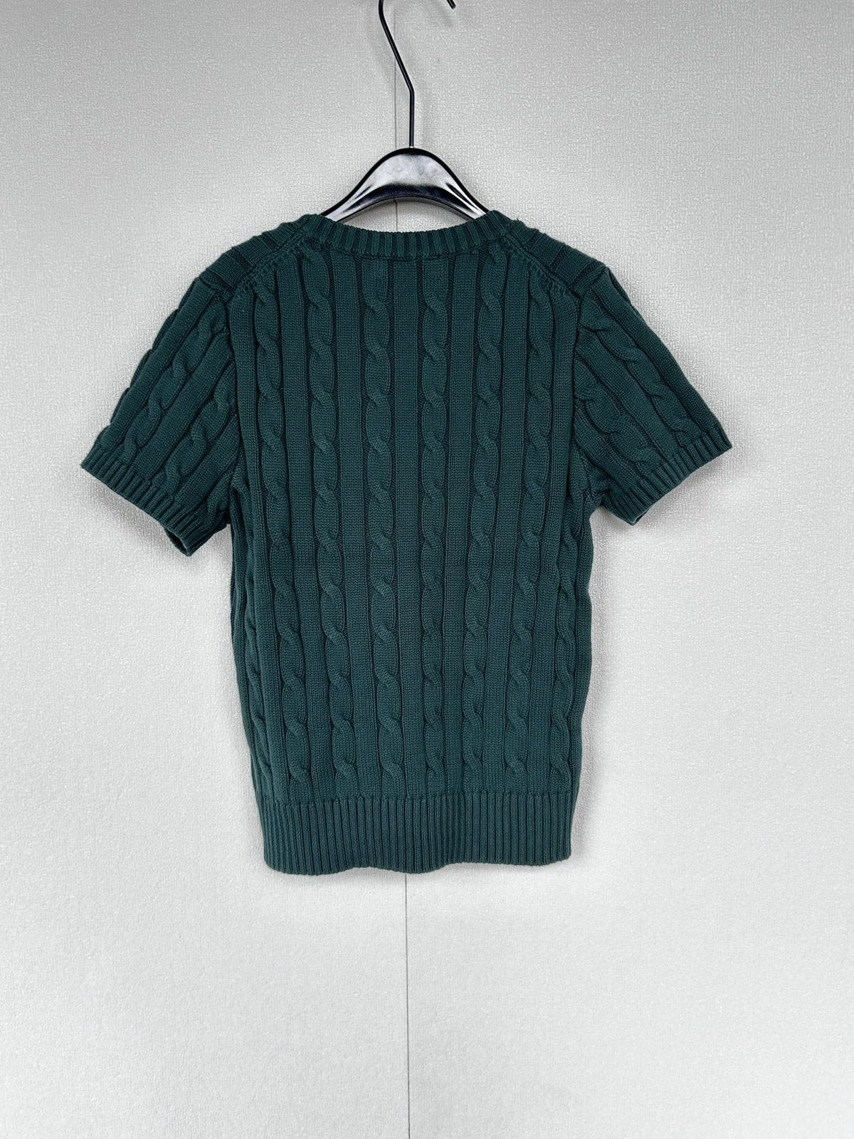 Test2-Ralph Lauren Women's Short-Sleeve Cable-Knit Sweater ¡ª back