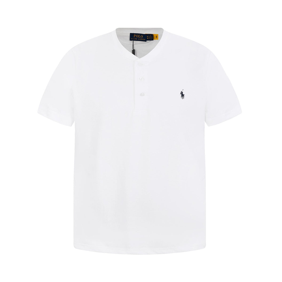 Test2-Ralph Lauren Embroidered Three-Button Henley Shirt ¡ª front