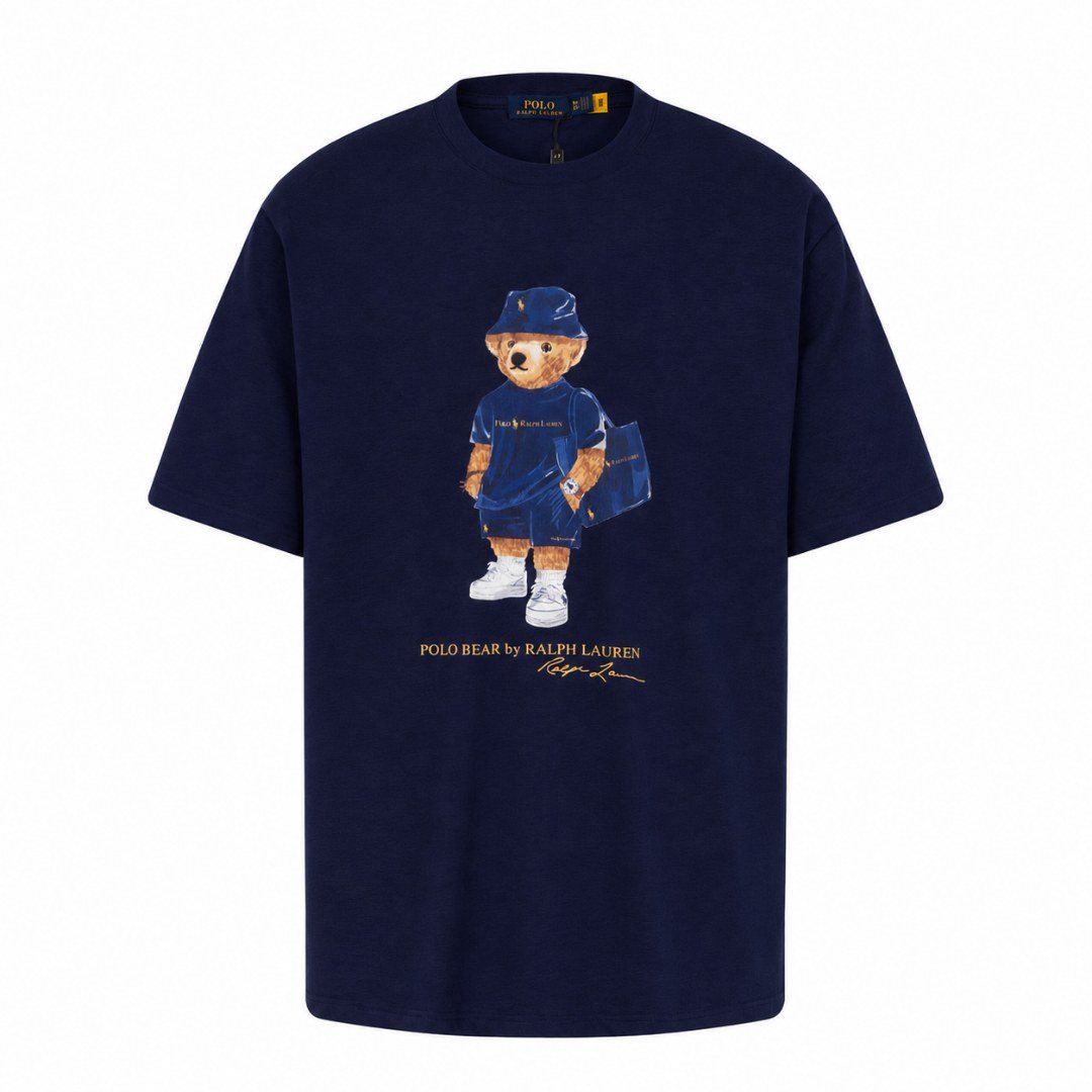 Test2-Ralph Lauren Polo Bear Graphic T-Shirt ¡ª front