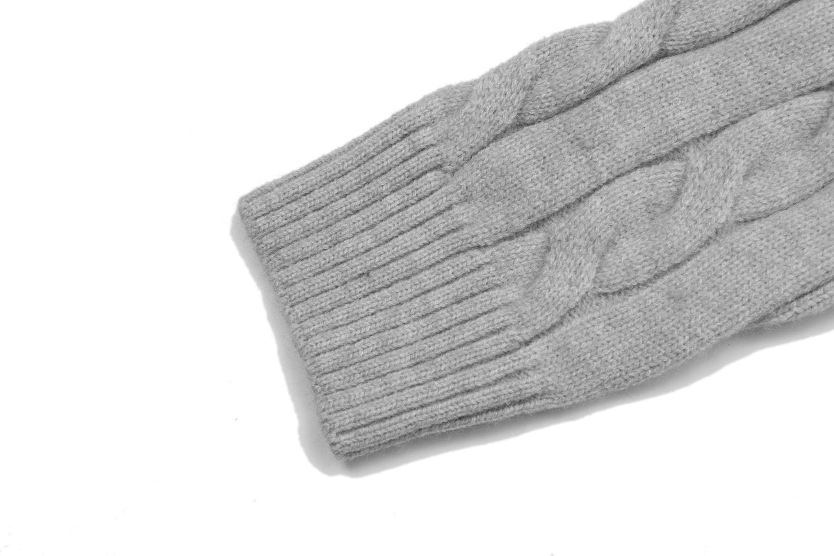 Test2-Ralph Lauren Cable-Knit Quarter-Zip Sweater ¡ª detail