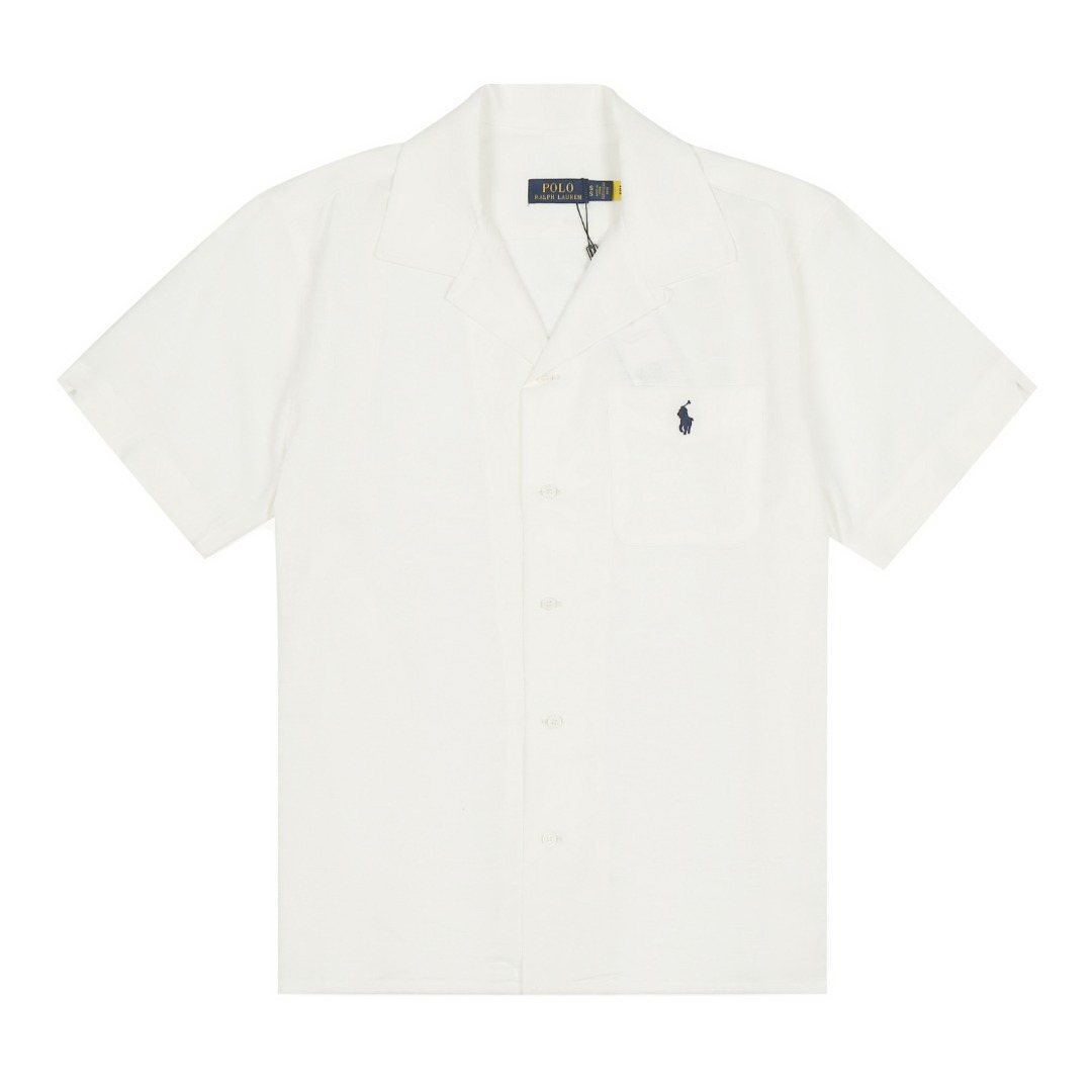 Test2-Ralph Lauren Camp Collar Pocket Shirt ¡ª front