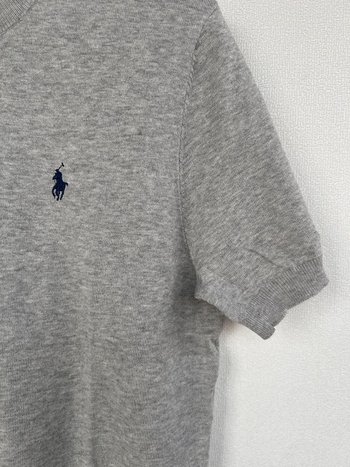 Test2-Ralph Lauren Lightweight Short-Sleeve Knit Top ¡ª detail