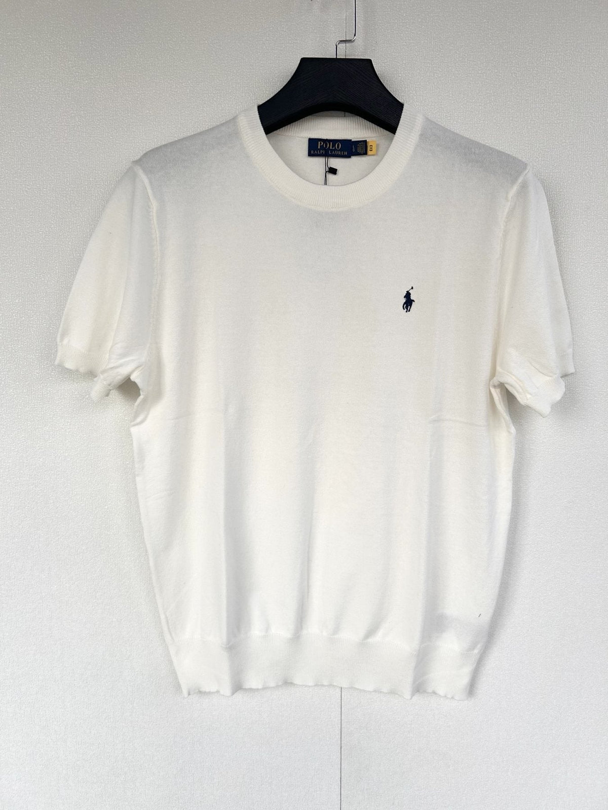 Test2-Ralph Lauren Lightweight Short-Sleeve Knit Top ¡ª front