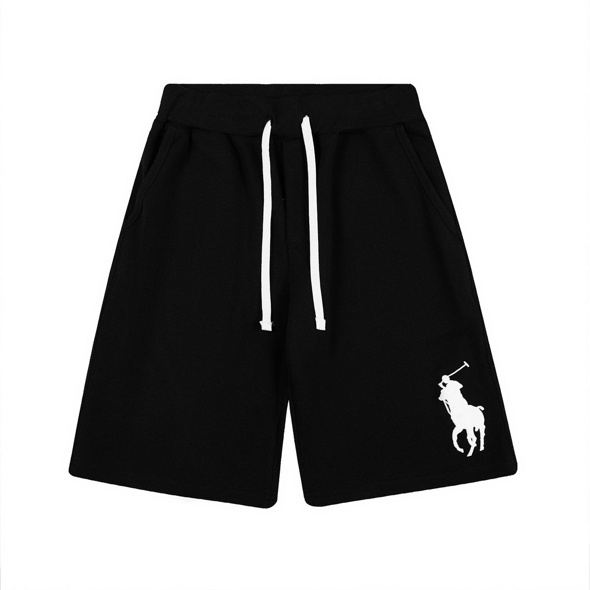 Test2-Ralph Lauren Big Pony Embroidered Drawstring Shorts ¡ª front